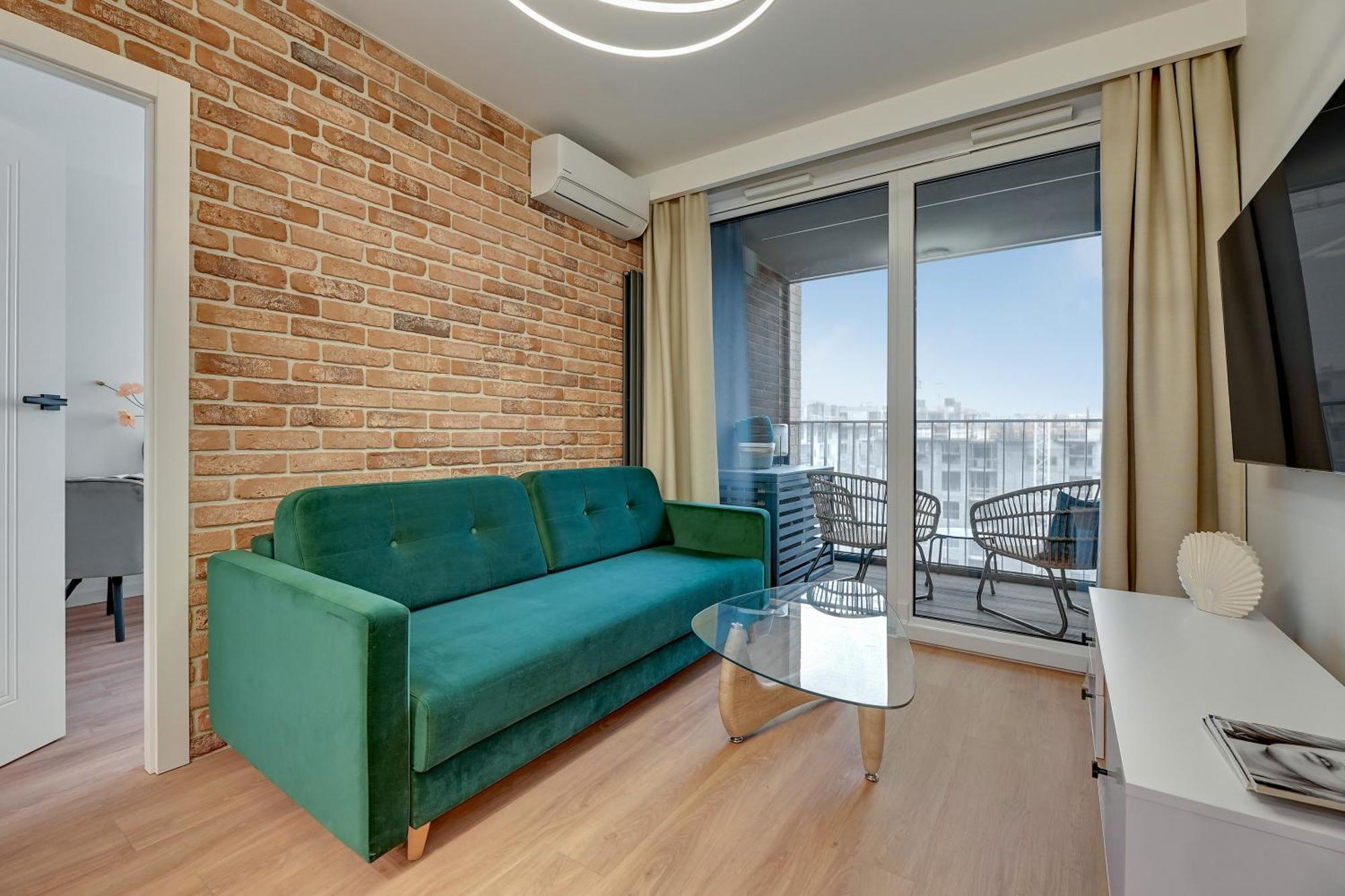 Chlebova - Riverside View Terrace, Free Parking, Gym & Kidsplay By Downtown Apartments Гданьск Экстерьер фото