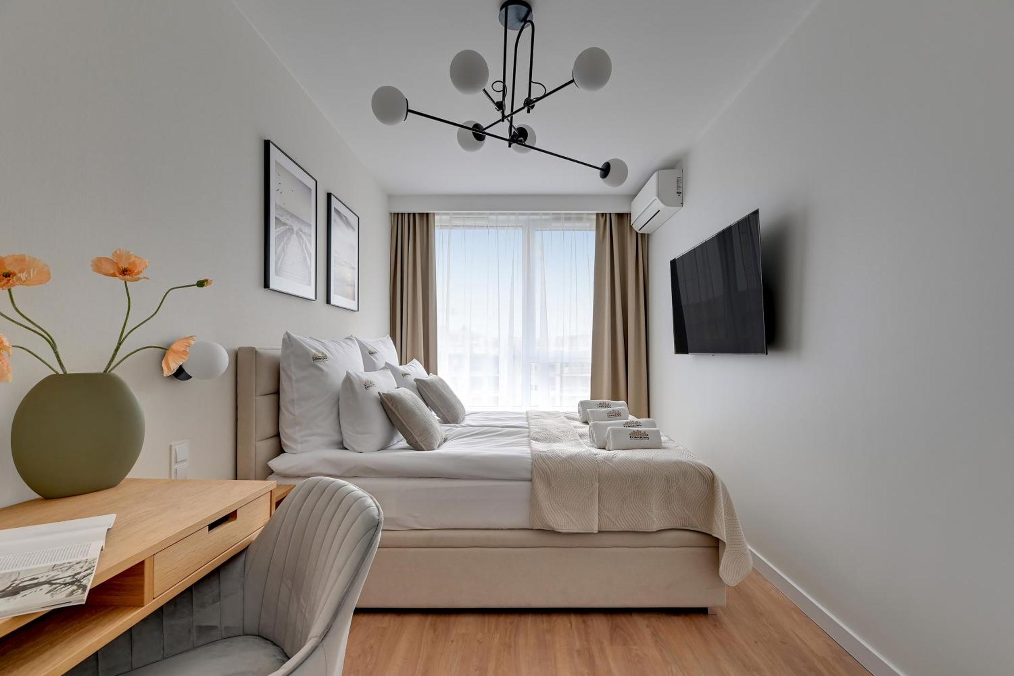 Chlebova - Riverside View Terrace, Free Parking, Gym & Kidsplay By Downtown Apartments Гданьск Экстерьер фото